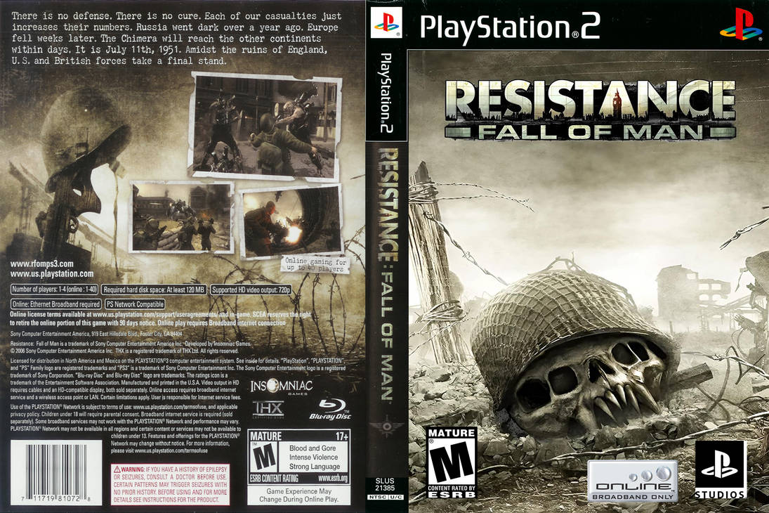Resistance Ps2 Resistance on PS2 by CocoBandicoot31 on DeviantArt