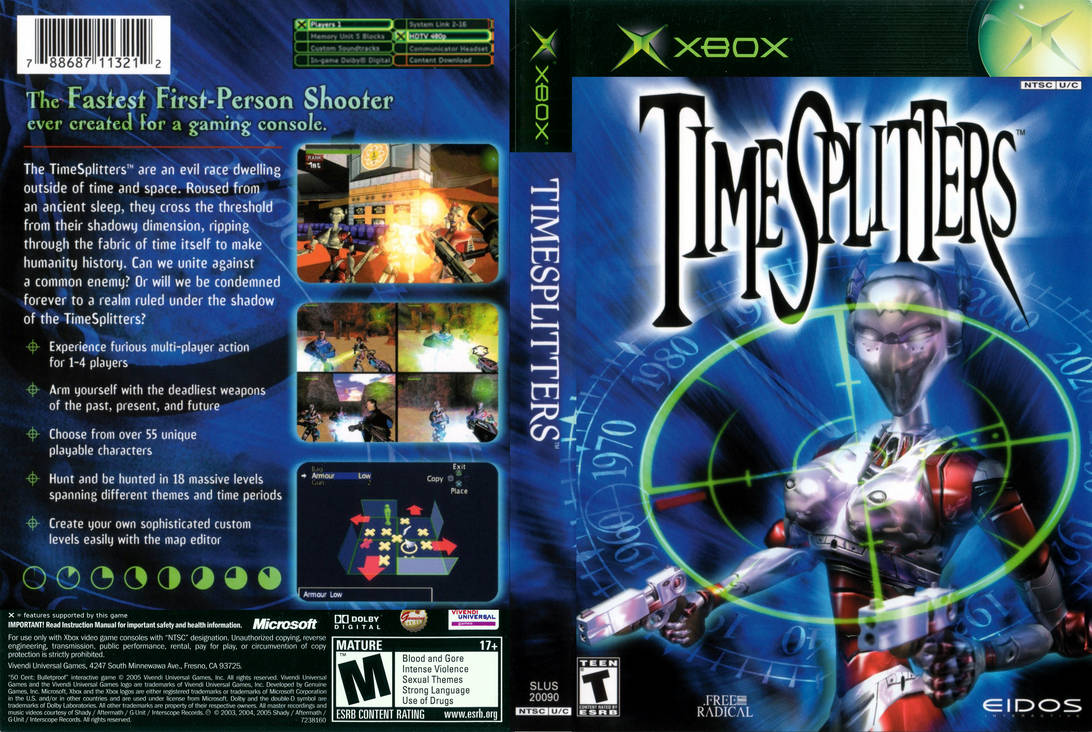 Time Splinter 1 TimeSplitters 1 on Xbox by CocoBandicoot31 on DeviantArt