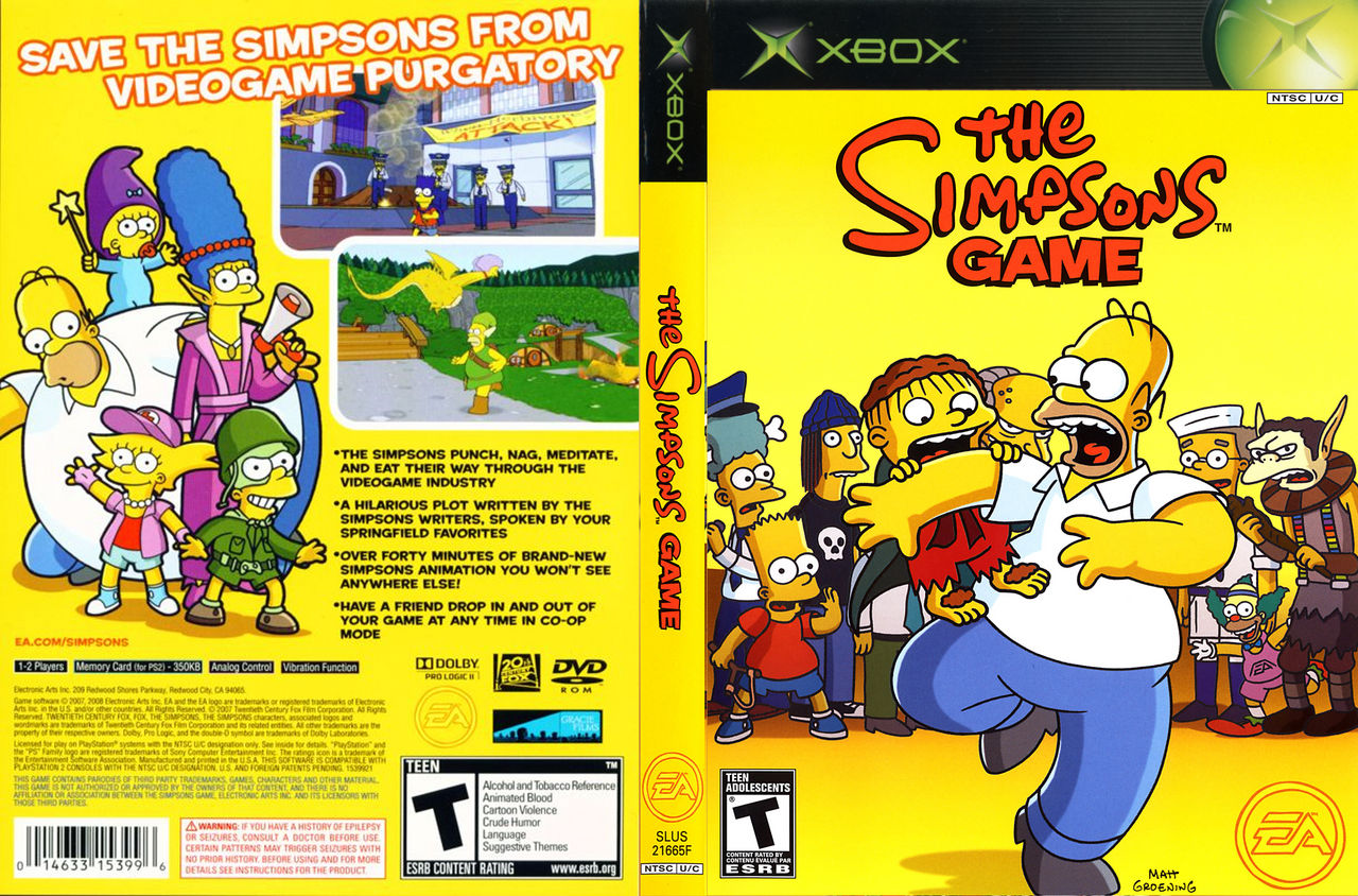 Simpsons Risk Game Simpsons game on Xbox by CocoBandicoot31 on DeviantArt