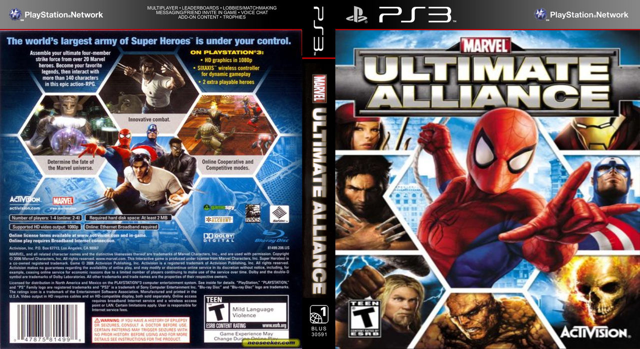 Gameplay y Review de Marvel: Ultimate Alliance 2 PLAYSTATION 2 - Guía Gameplay y Review de Marvel: Ultimate Alliance 2 PLAYSTATION 2 - Guía