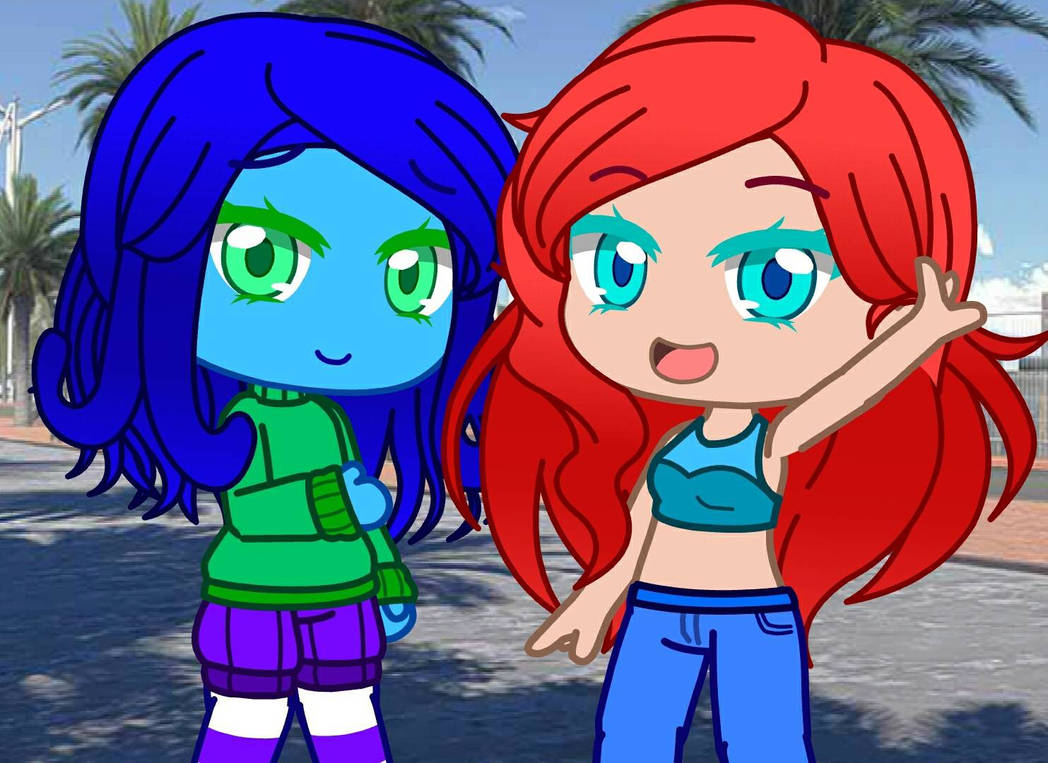 Rudy and Chelsea (gacha club) by CocoBandicoot31 on DeviantArt