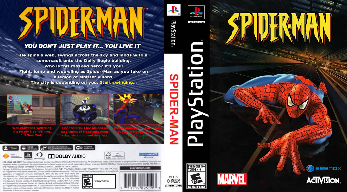 Spiderman on PS1 by CocoBandicoot31 on DeviantArt