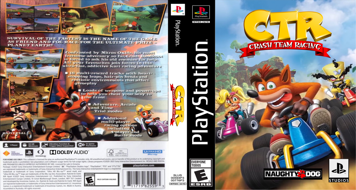 Crash Team Racing on PS1 by CocoBandicoot31 on DeviantArt