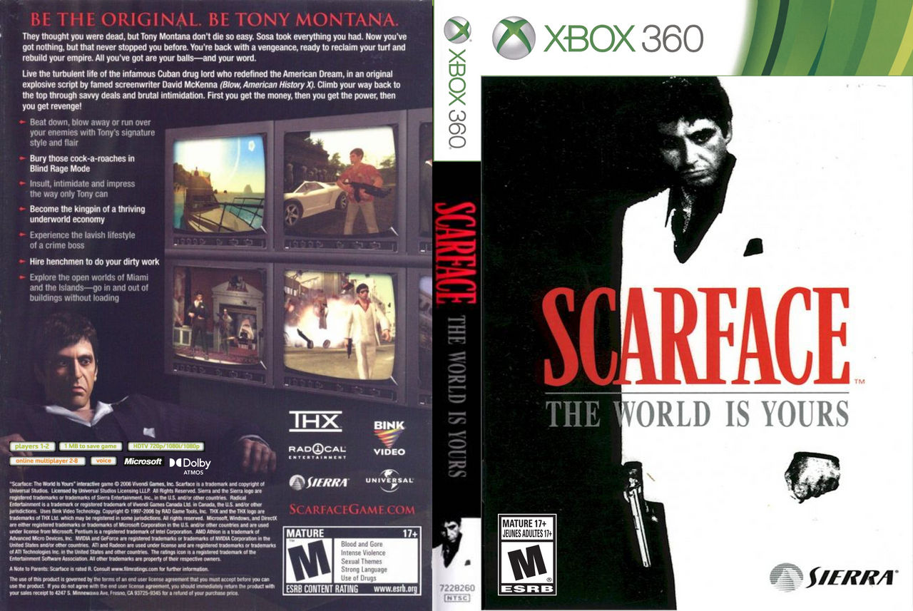 Scarface on Xbox 360 by CocoBandicoot31 on DeviantArt