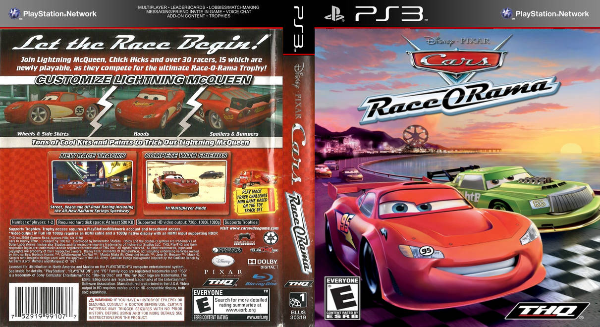 Cars Race O Rama on PS3 by CocoBandicoot31 on DeviantArt