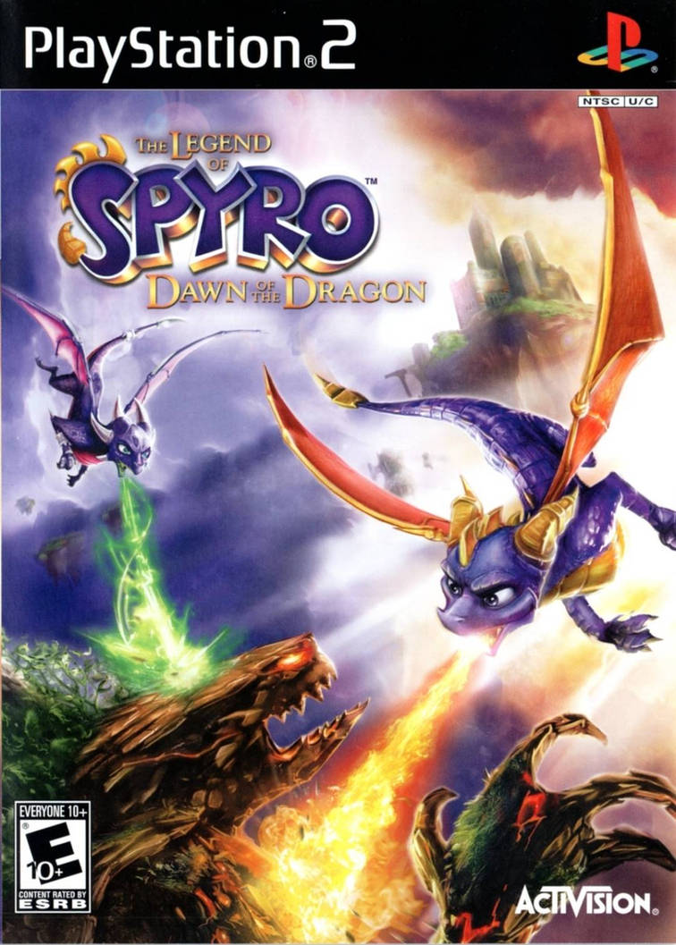 Spyro Dawn Of the Dragon on PS2 by CocoBandicoot31 on DeviantArt