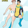 Mark and William in diapers [Invincible]