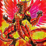 Attack Volcano Dragon Artwork