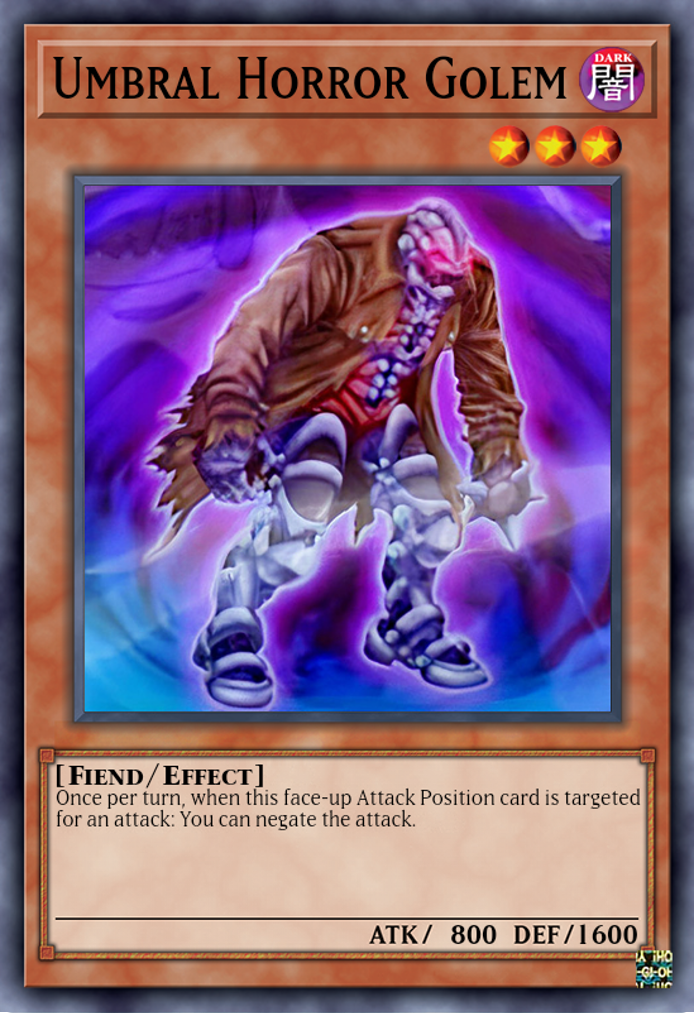 Umbral Horror Golem by Wiccalock8 on DeviantArt