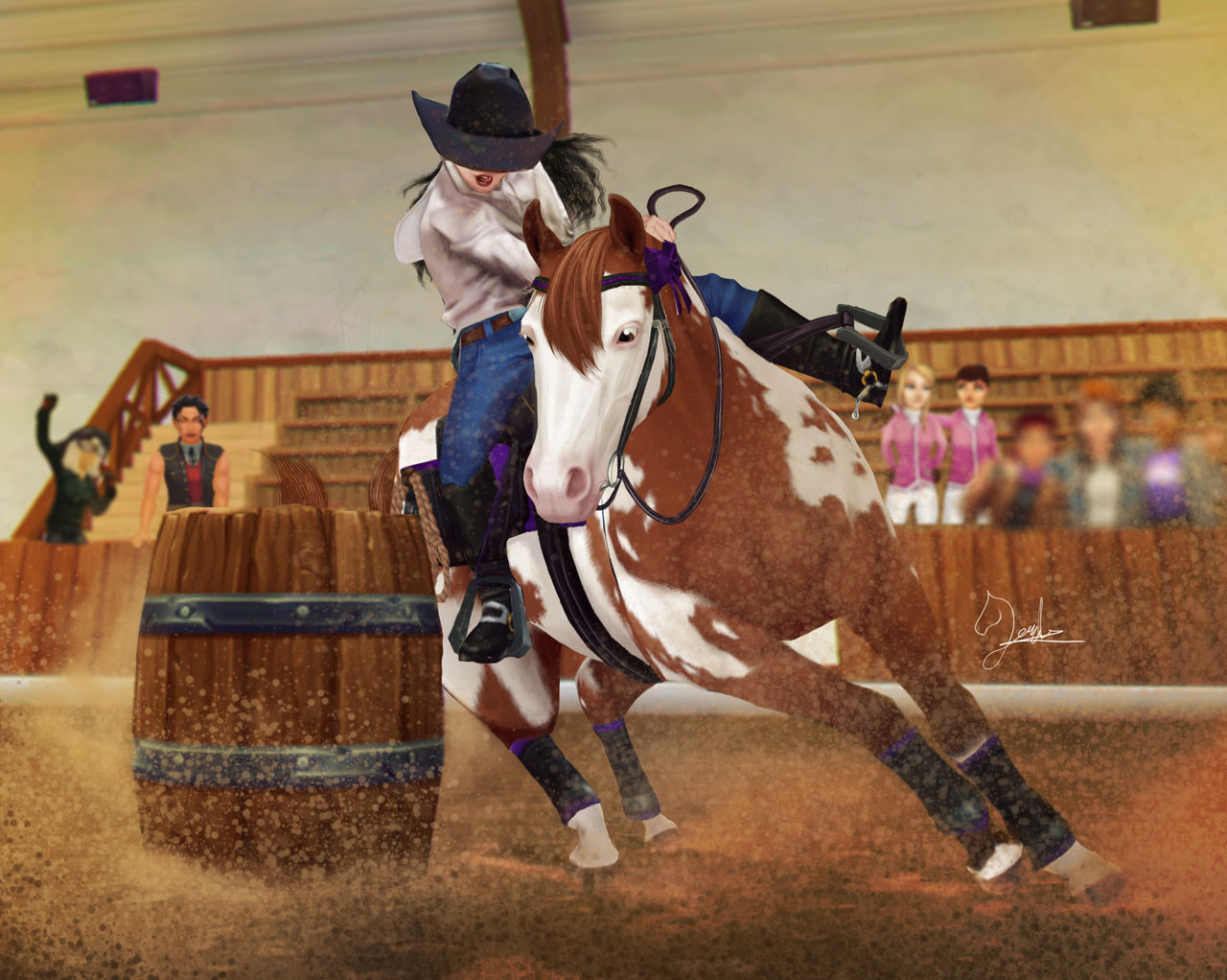 SSO - Barrel Racing Competitions by Equinuxx on DeviantArt