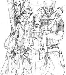 Crew: Lineart