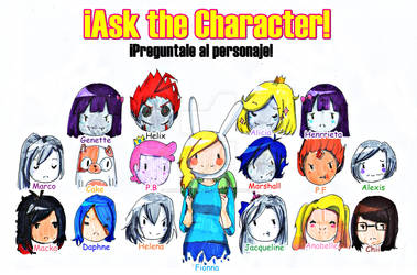 Ask the Character -  Preguntale al personaje by AniiYMackaFiolee