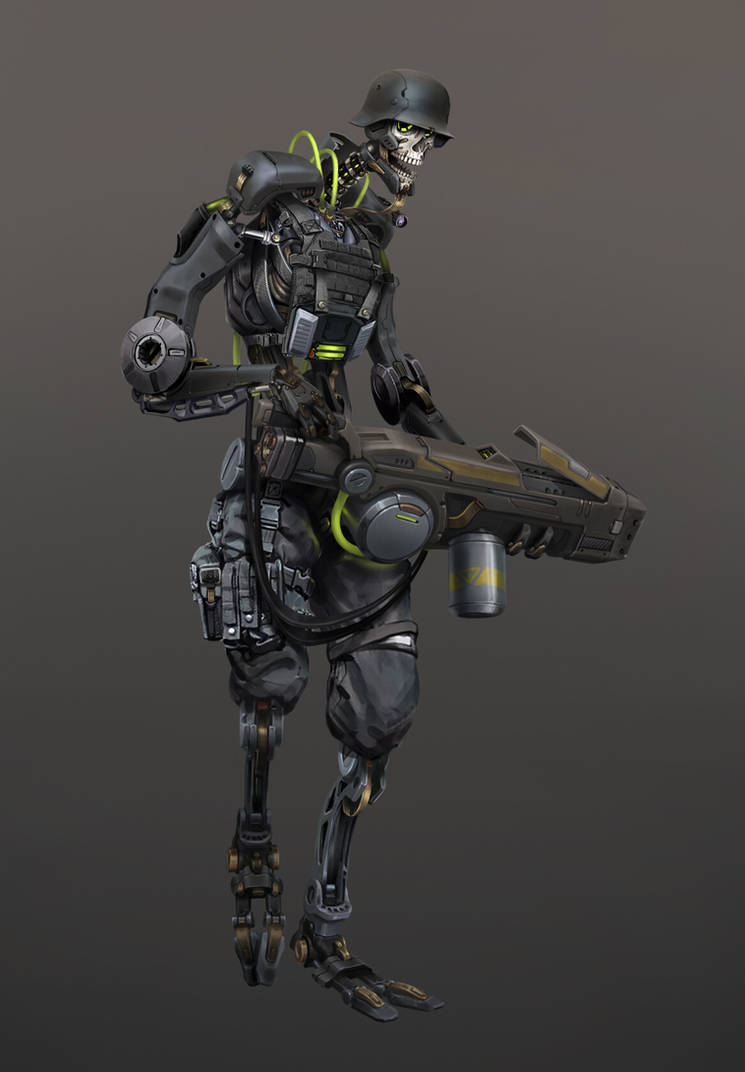 Skeleton Soldier Rig concept of skeleton - soldier by Yavados on DeviantArt