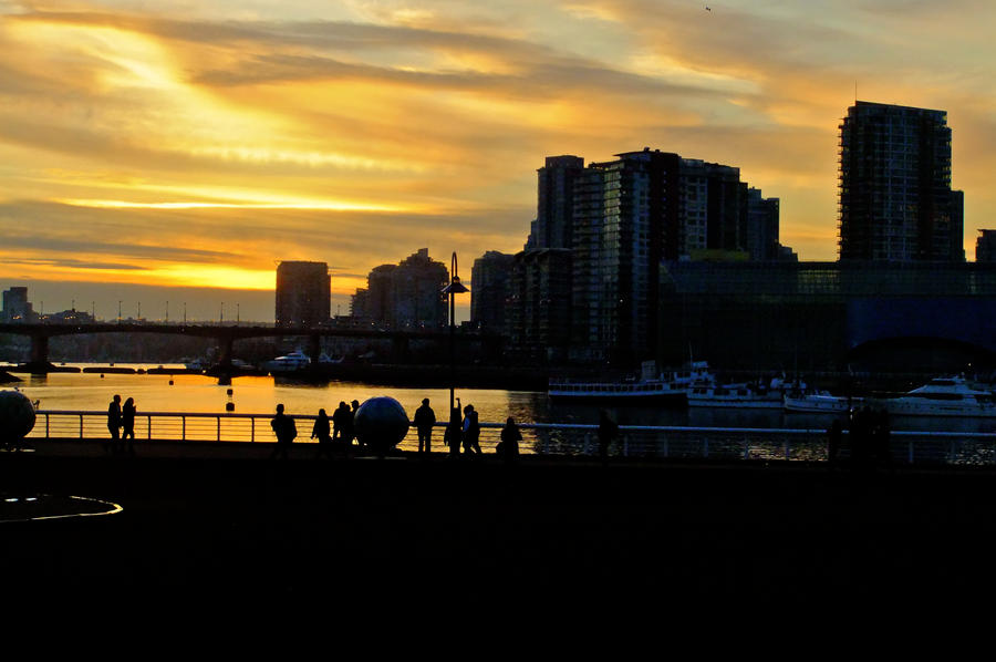 Sunset at Olympic Park