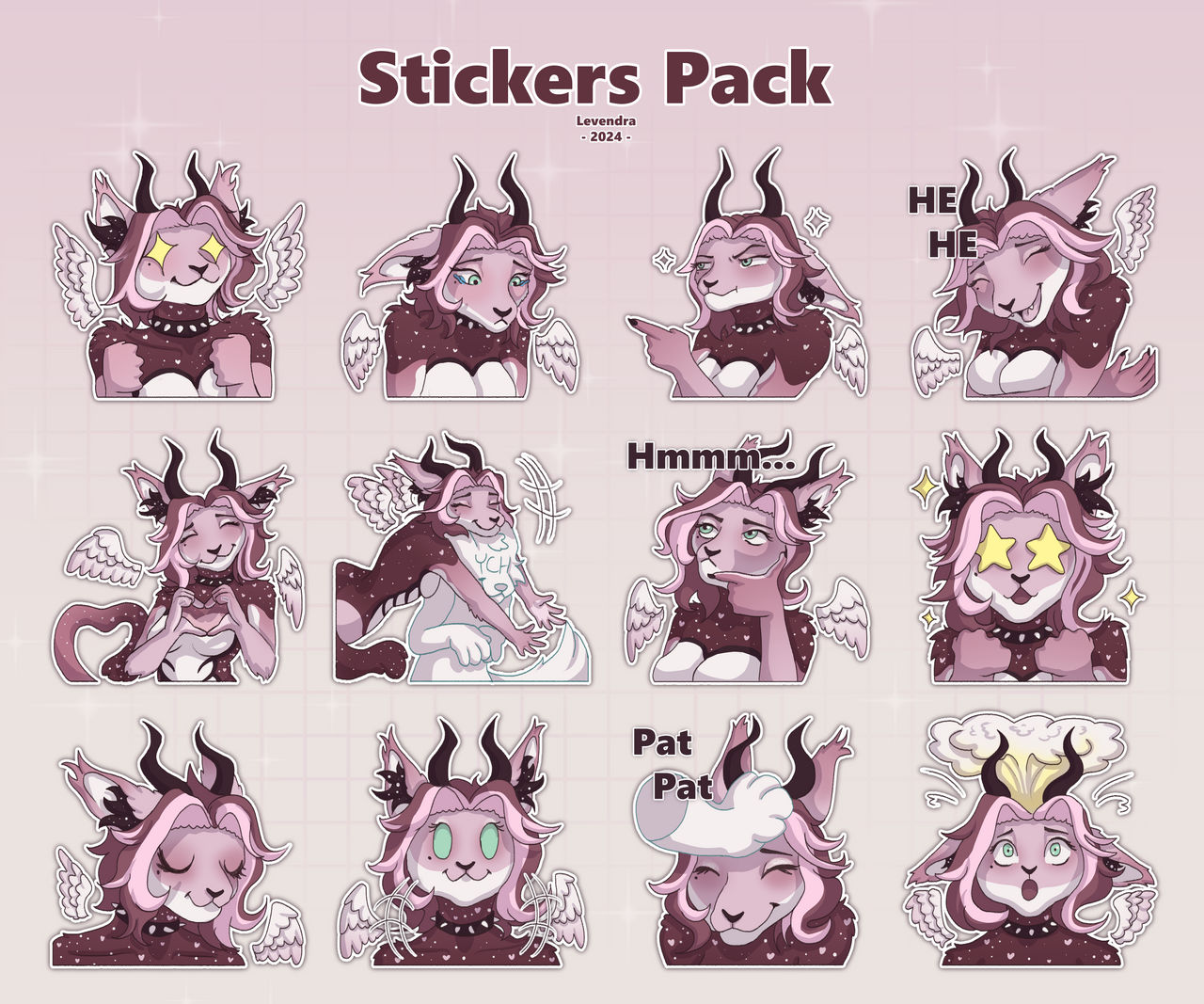 Sticky Sticker Deviantart (C) Stickers pack 21 by Levendra on DeviantArt