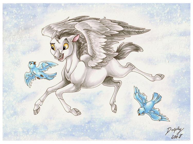 Little Pegasus and Friends