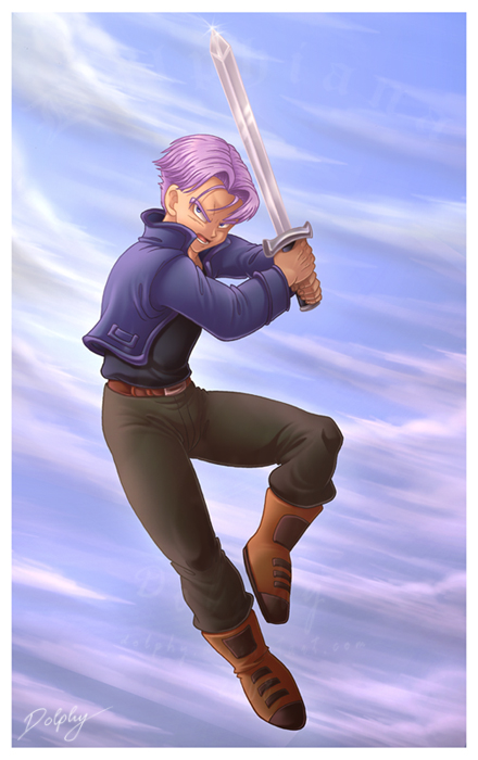 Trunks in Action by DolphyDolphiana on DeviantArt