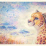 Aquarell Cheetah