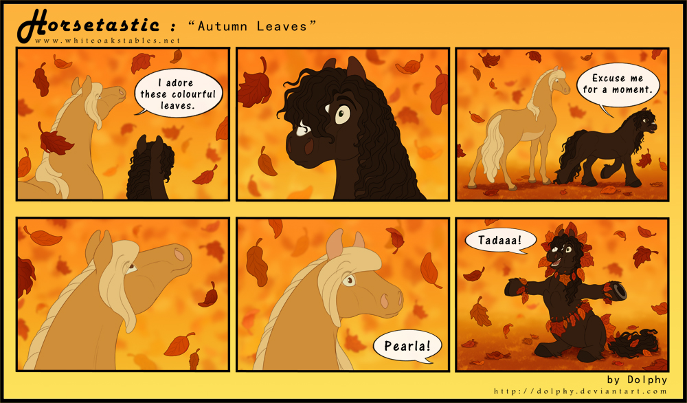 Horsetastic - Autumn Leaves