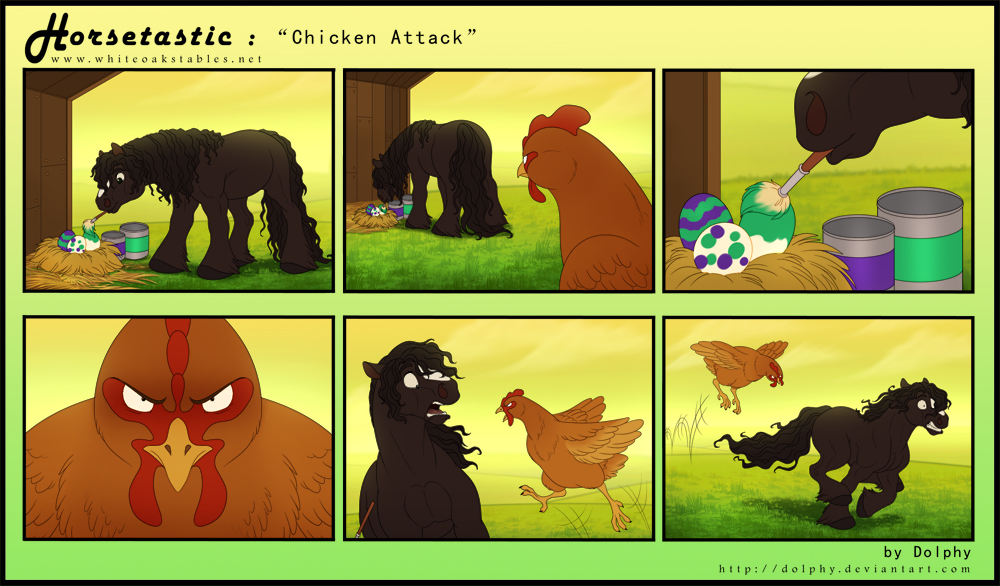 Horsetastic - Chicken Attack