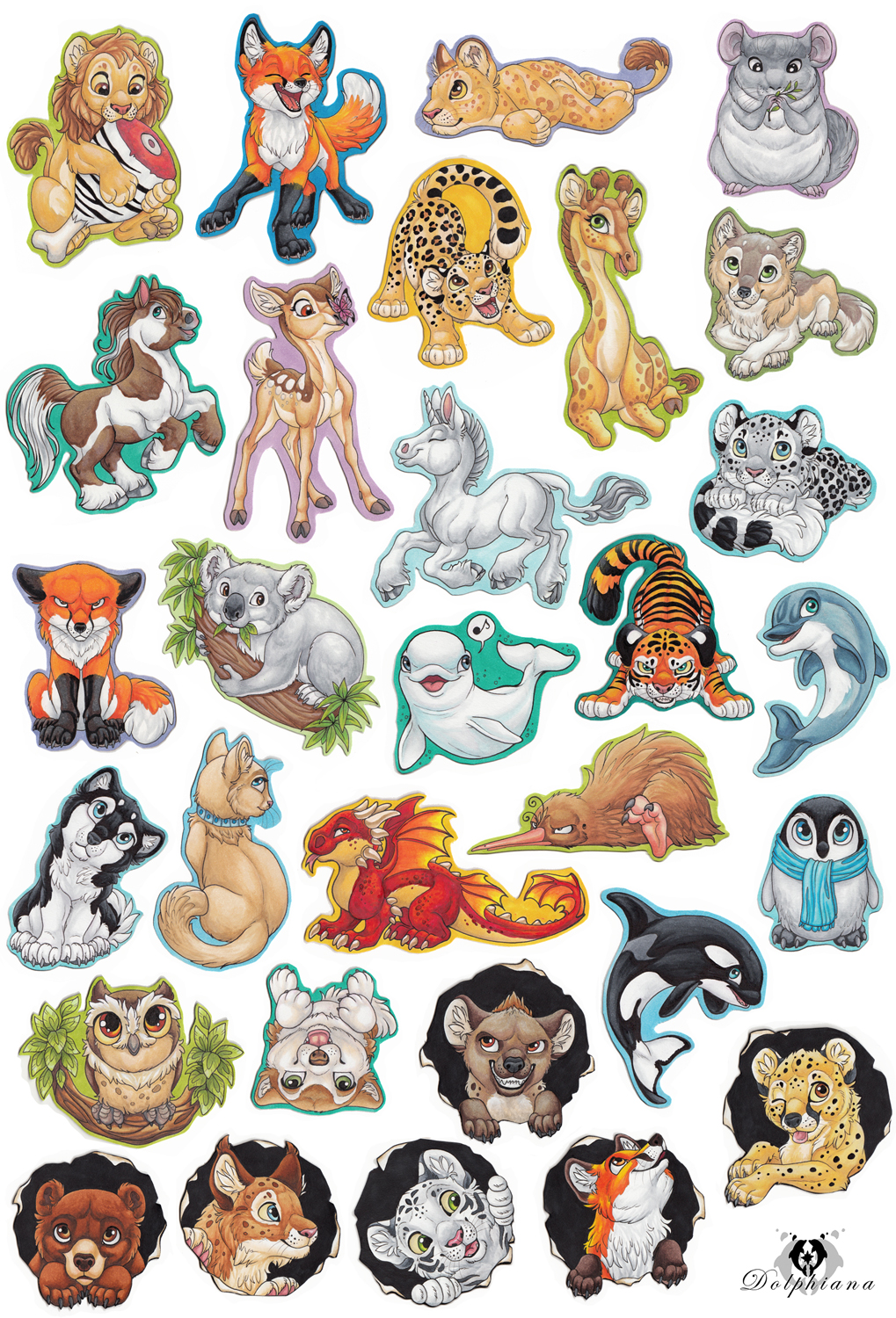 Bunch of Animal Magnets by DolphyDolphiana on DeviantArt Bunch of Animal Magnets by DolphyDolphiana on DeviantArt
