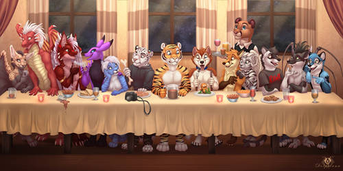 Furry Group Dinner