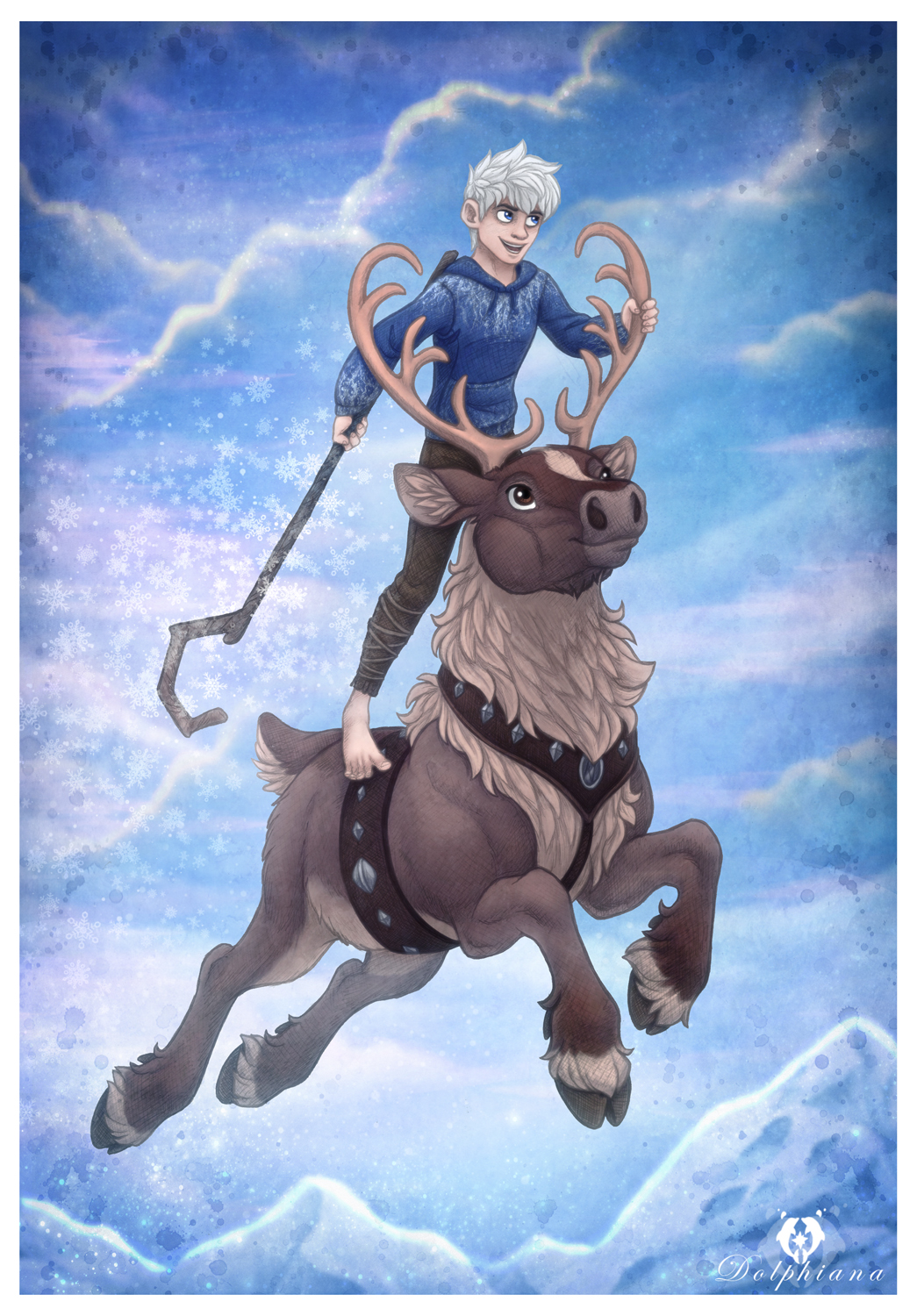 Reindeer Ridable Reindeer Ride by DolphyDolphiana on DeviantArt