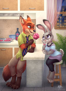 Want a pawpsicle, Carrots?