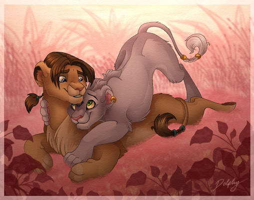 Lion Hug