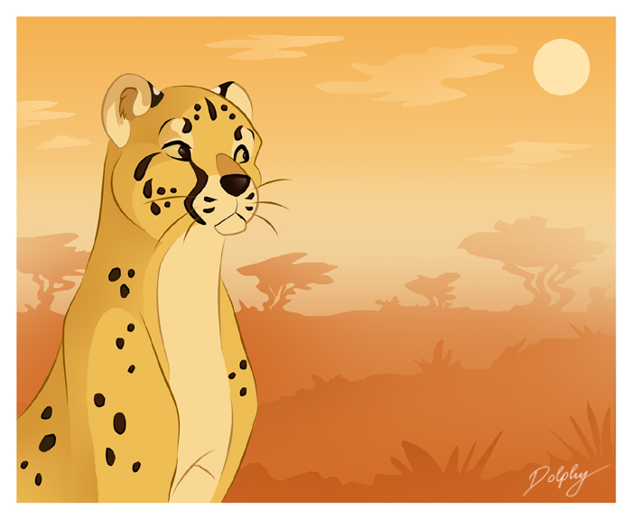 Stylized Cheetah