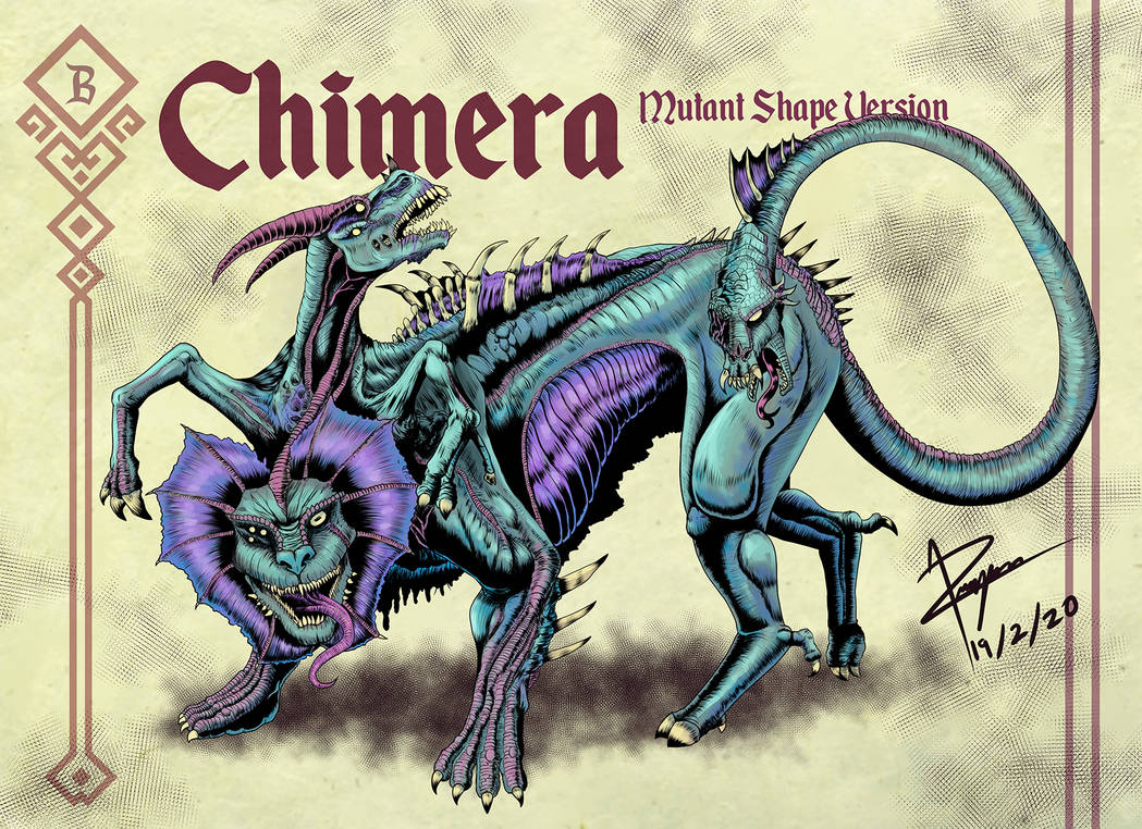 Chimera ver Mutant by WilliamThePaladin on DeviantArt