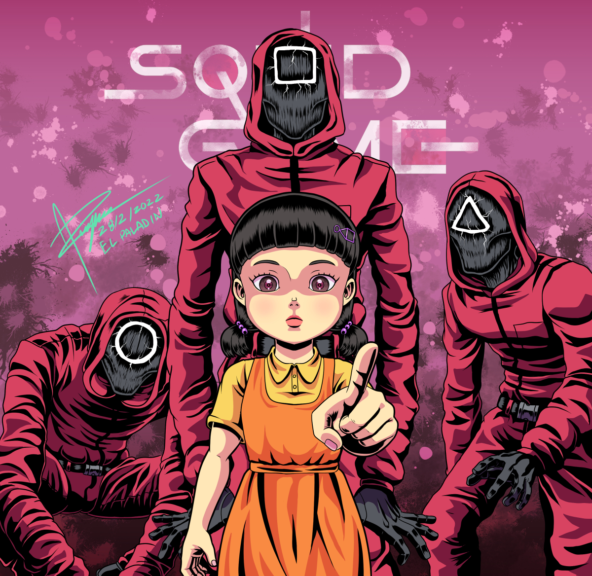 Squid Game Fanart by WilliamThePaladin on DeviantArt