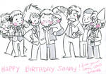 Happy birthday Simmy by elisamoriconi