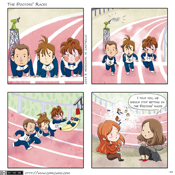 56 - The Doctors' Races by elisamoriconi