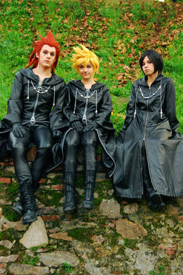 Axel, Roxas and Xion - Trio