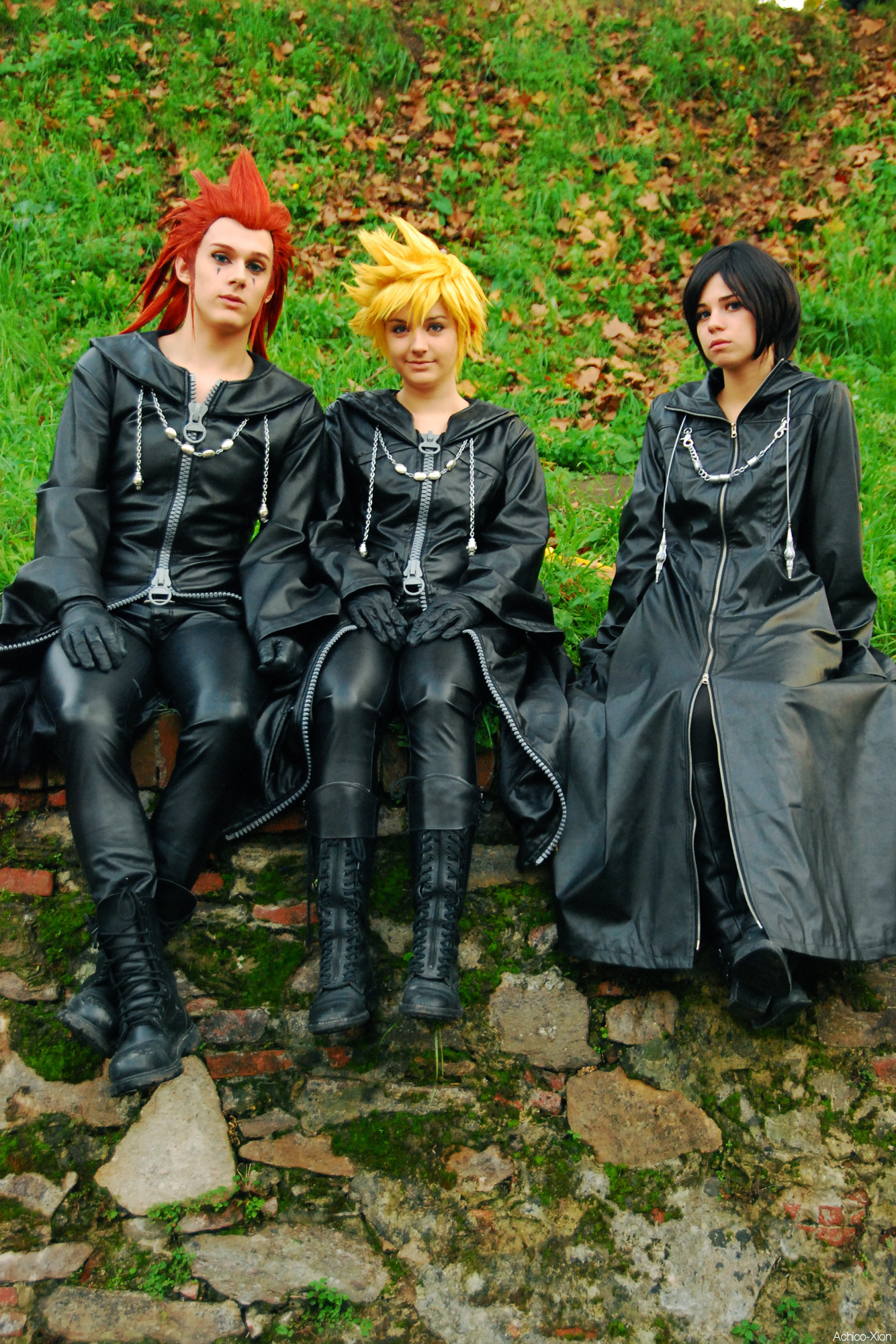 Axel, Roxas and Xion - Trio