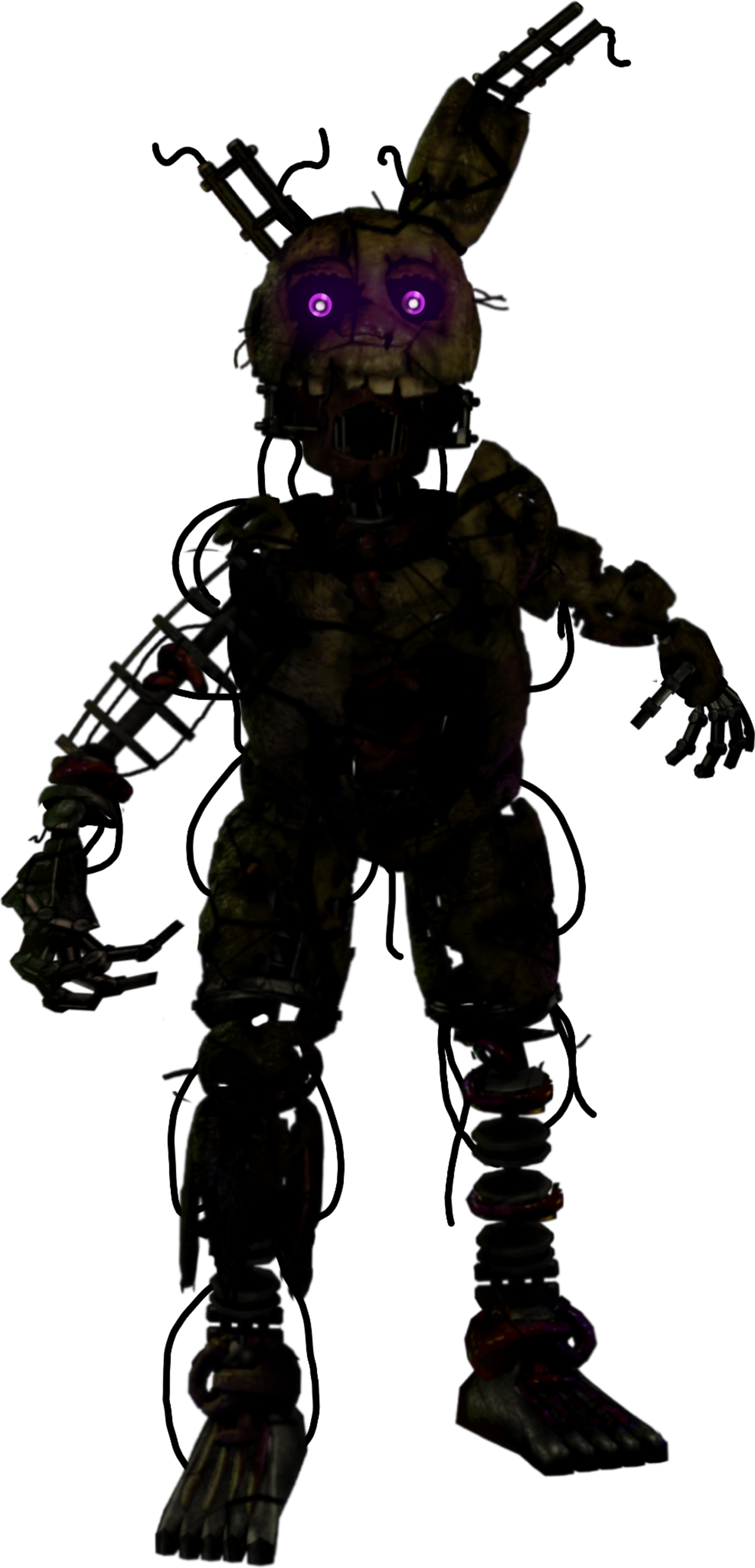 Ignited Springtrap Ignited Springtrap V.3 by SrFuntimeTico on DeviantArt