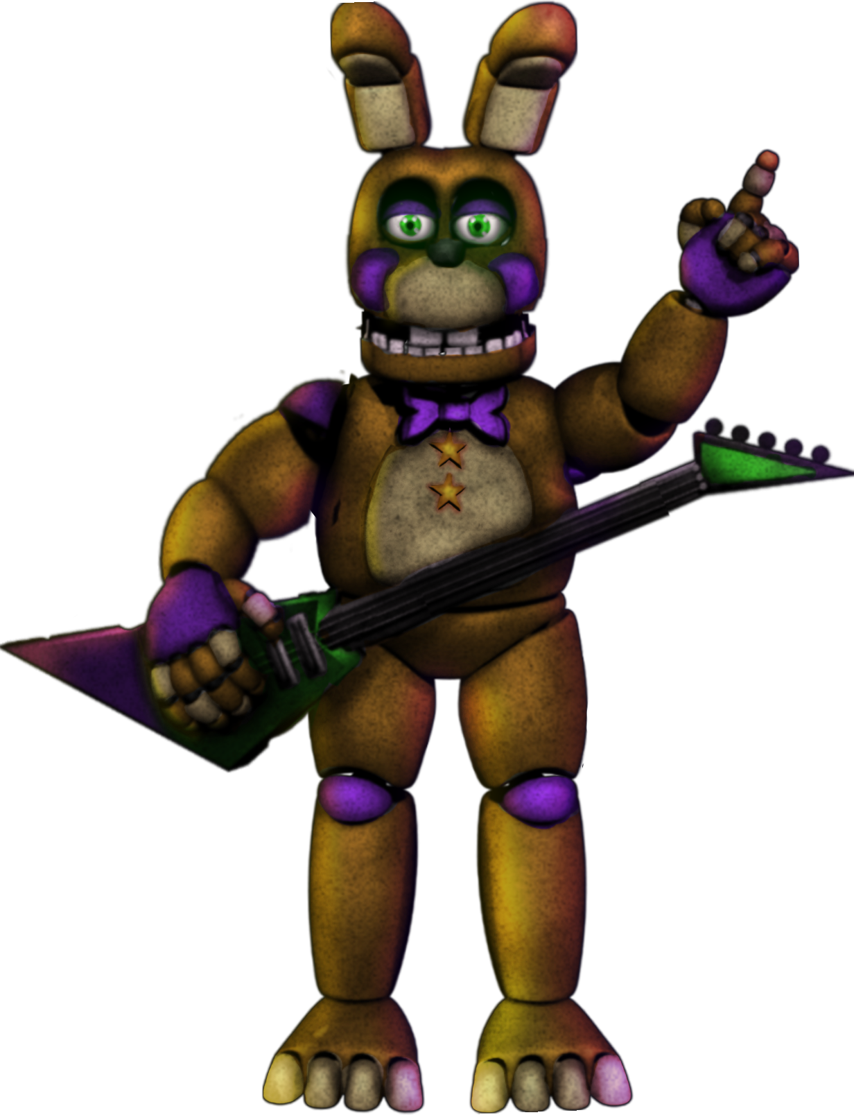 Fixed W.Golden Freddy/Fredbear v.2 by SrFuntimeTico on DeviantArt