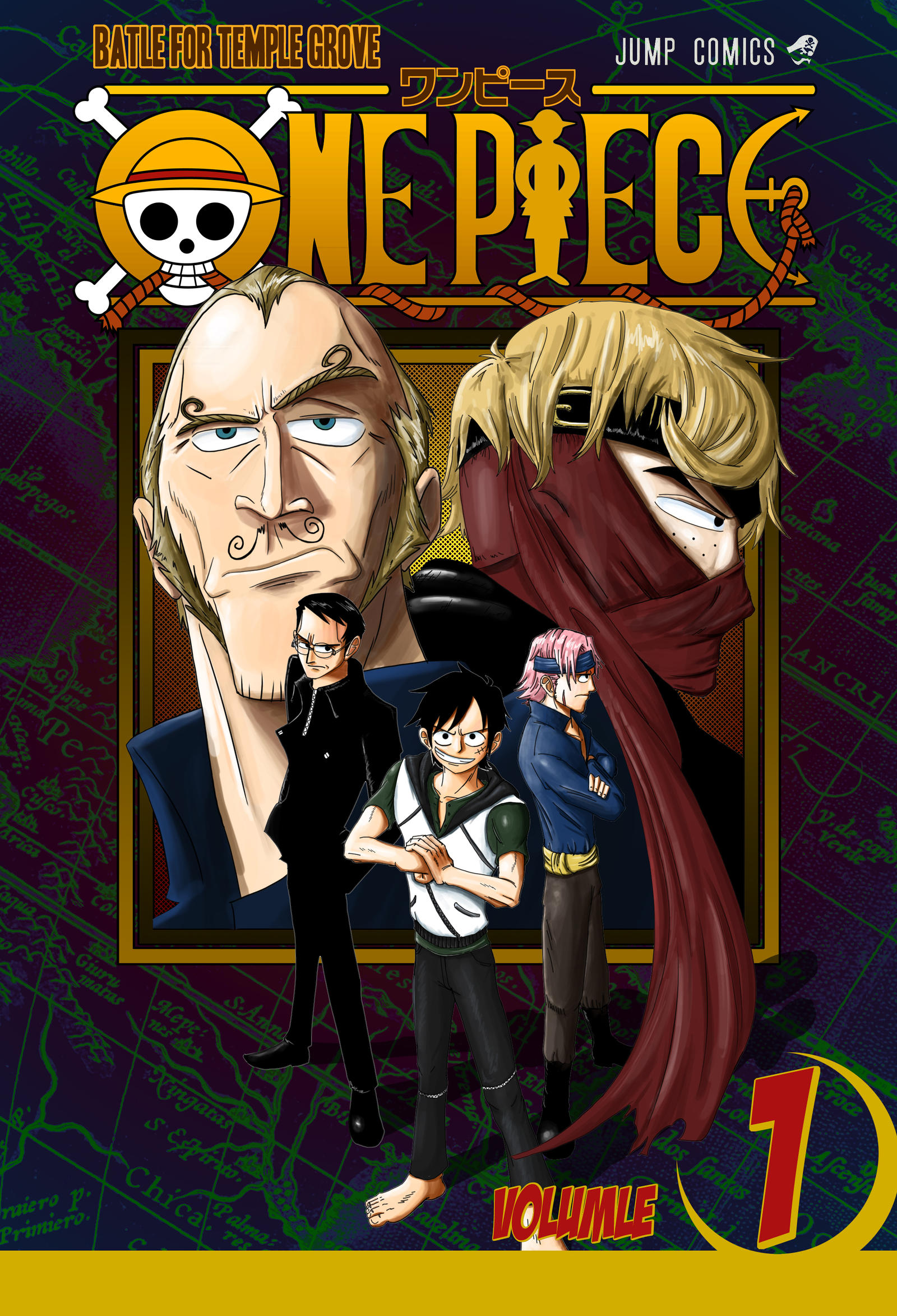 trimme Centrum vold One Piece Fan Manga: Volume 1 Cover by vonmatrix5000 on DeviantArt