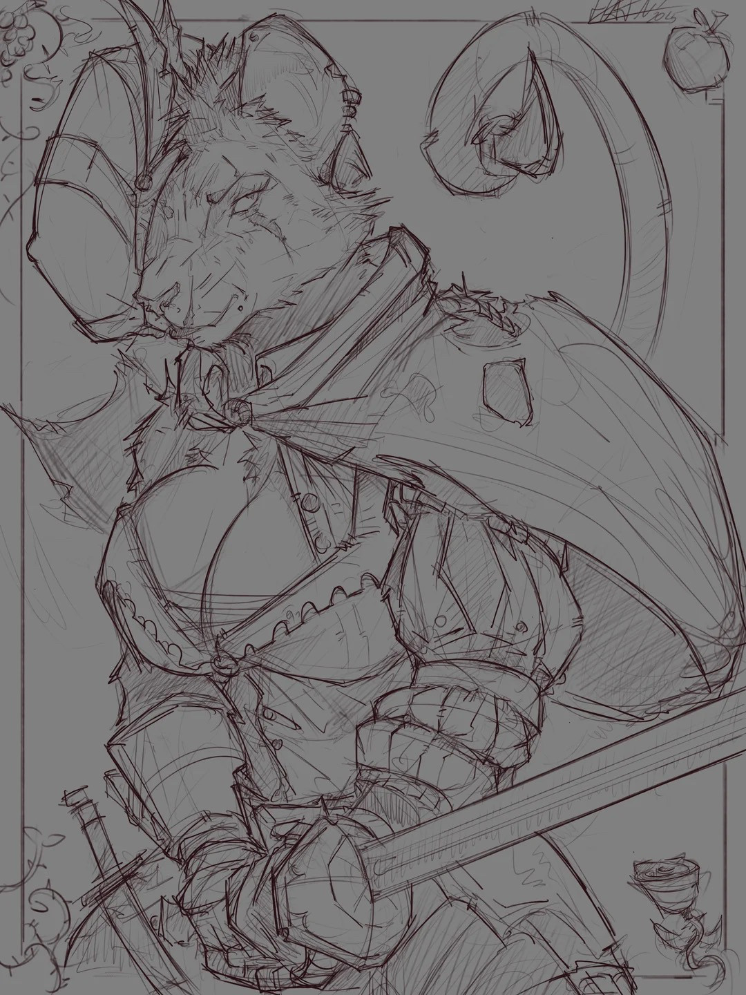 Rogue Rats Rogue Rat! (Sketch) by Hainisha on DeviantArt