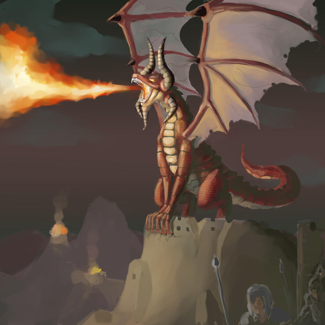 DragonFire - Incomplete by douglassilvart on DeviantArt