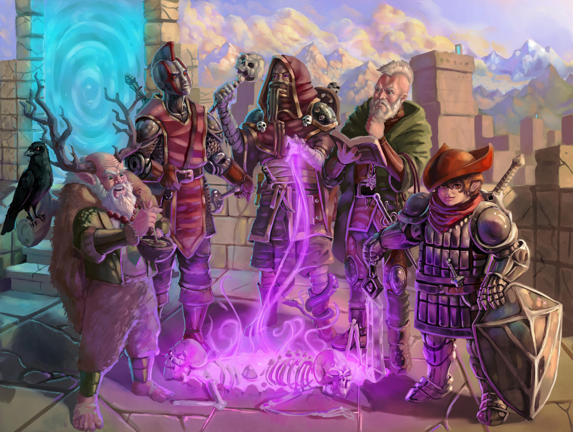 Pathfinder Deviantart Group Pathfinder - Party Art by douglassilvart on DeviantArt