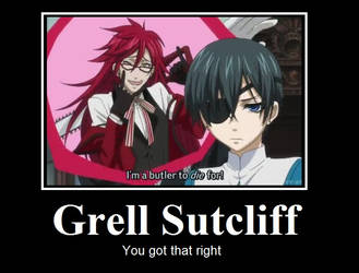 Grell Sutcliff funny Pic