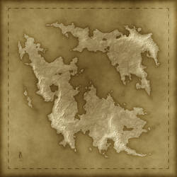 A Free Old Fantasy Map