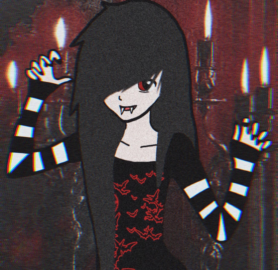 Random emo vampire girl idk by martinamakeseditsss on DeviantArt