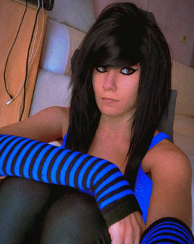 So blue