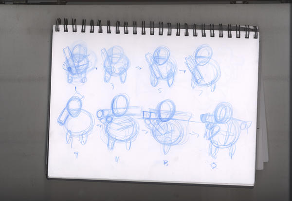 Key Poses and breakdowns by TheRainyDog on DeviantArt