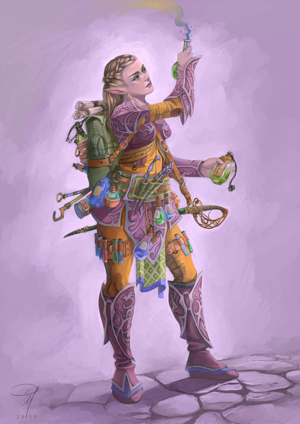 Elf Alchemist