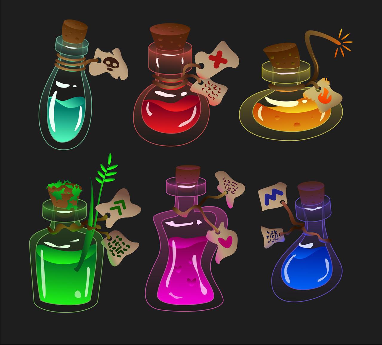 Making Potion Vector Potion vector by naicetike on DeviantArt
