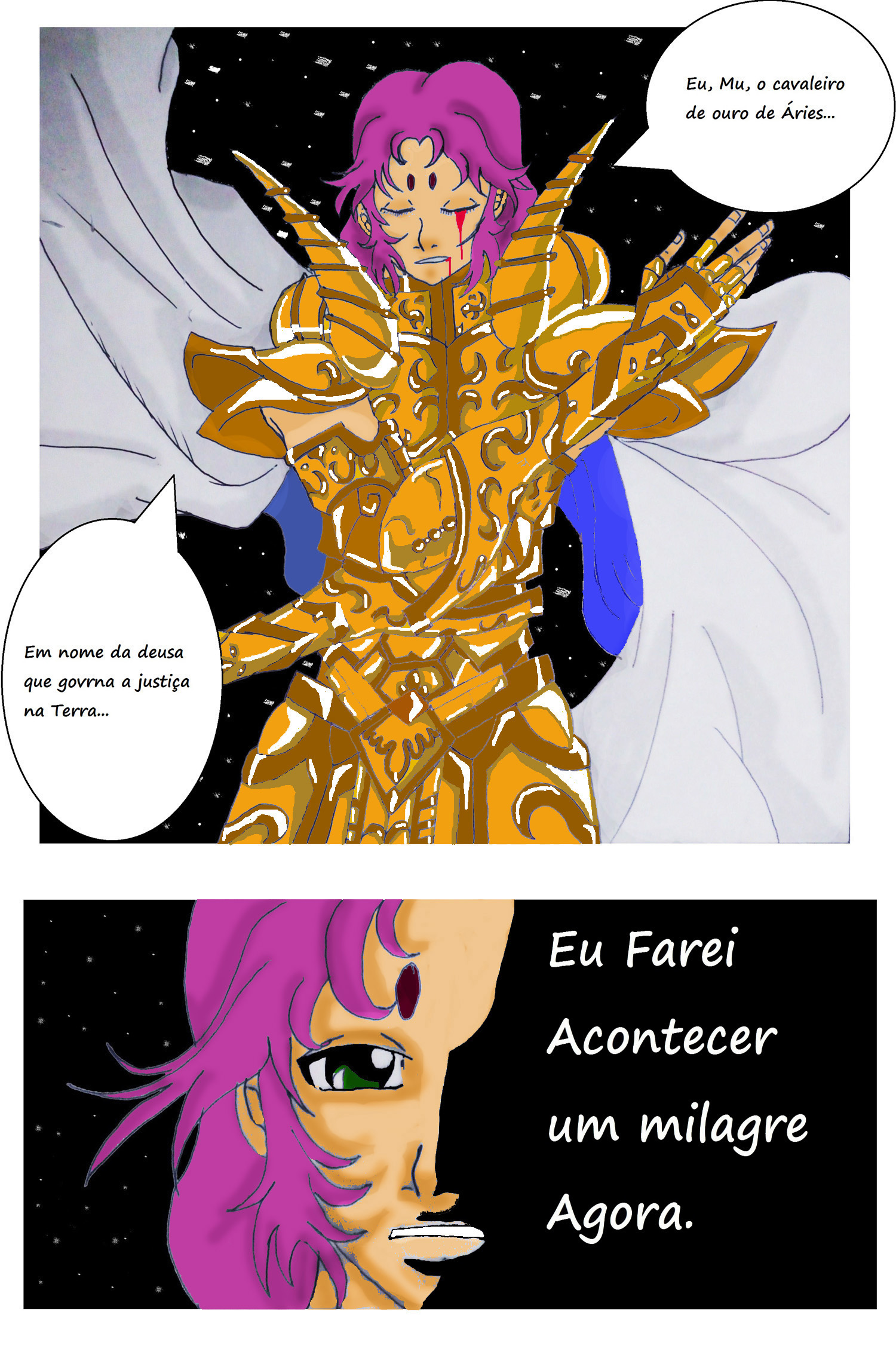 Manga: Saint Seiya Ep. G - Mu de Aries